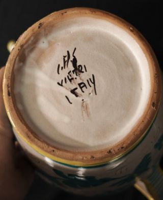 CAS Vietri – Grande brocca ceramica vietrese