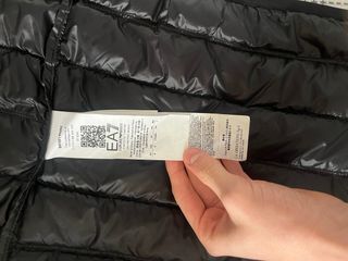 Chaleco Emporio Armani Negro