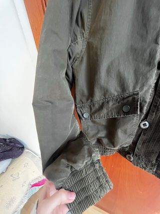 Chaqueta Bomber Puma Verde Oliva Vintage