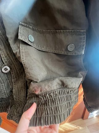 Chaqueta Bomber Puma Verde Oliva Vintage