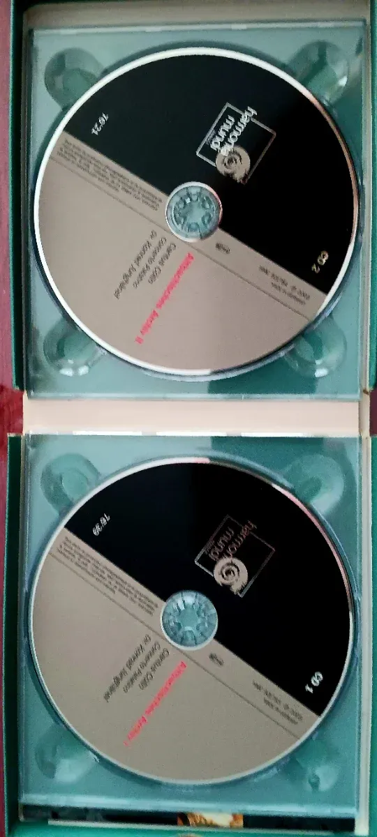 BACH - Doble cd Cantus Cölln , Concierto Palatino