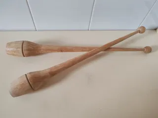 Mazas Gimnasia Rítmica Madera Antiguas (varias)