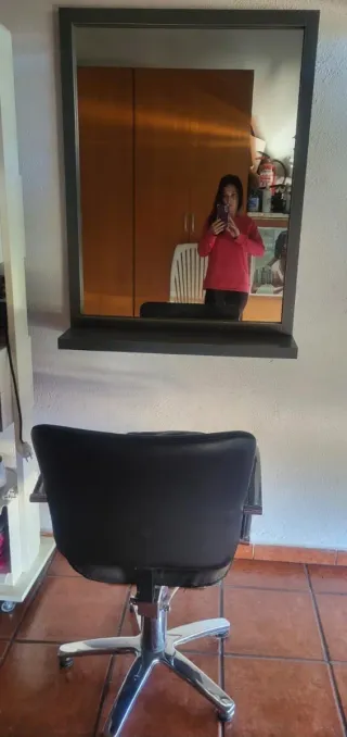 Sillón hidráulico peluquería