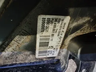 Paragolpes y Faros Delanteros Peugeot 207