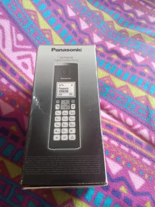 Teléfono Inalámbrico Panasonic KX-TGK210 Negro