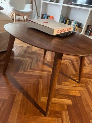 Mesa centro madera Zara Home madera Acacia