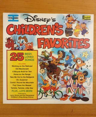 LP Larry Groce - Disney's Children's Favorites