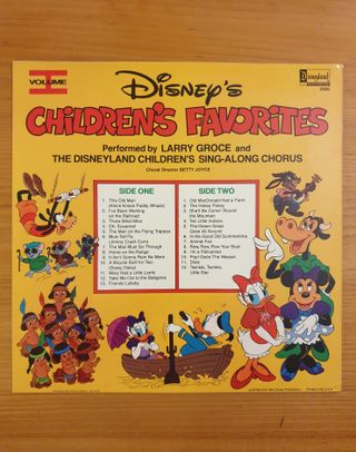 LP Larry Groce - Disney's Children's Favorites