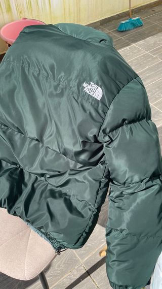 Abrigo North Face verde botella