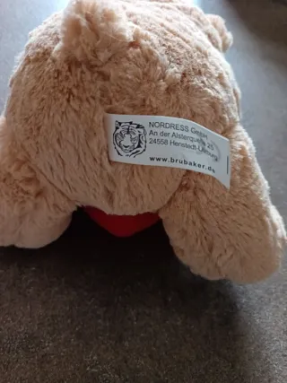 Peluche Orsetto con Cuore Ich liebe Dich