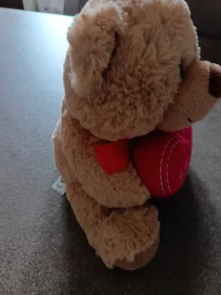 Peluche Orsetto con Cuore Ich liebe Dich