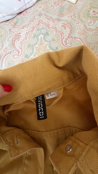 Cazadora vaquera Mostaza HYM