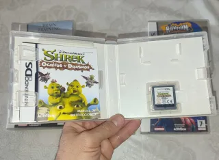 Lote 6 Juegos Nintendo DS: Shrek, Rayman, Spiderma