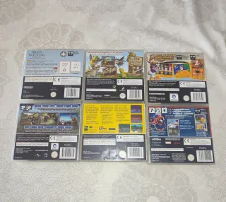 Lote 6 Juegos Nintendo DS: Shrek, Rayman, Spiderma