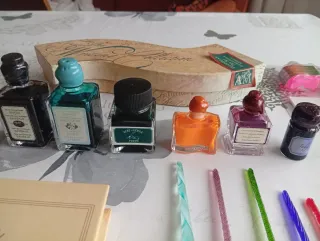Kit Escritura Pluma y Tinta