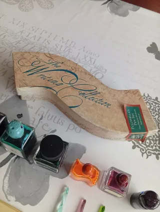 Kit Escritura Pluma y Tinta