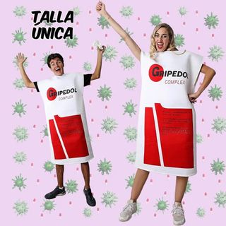 Disfraz de Gripedol Adulto – Traje de Medicamento