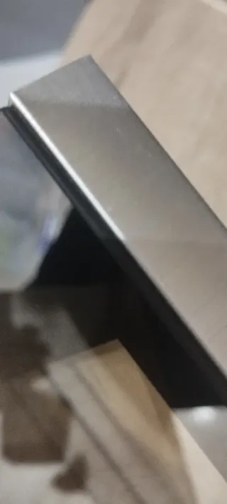 Marco de fotos cristal y acero