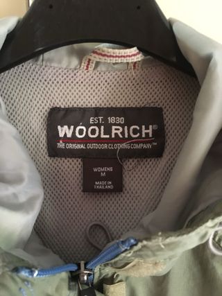 Giacca antivento donna WOOLRICH, taglia M,veste 46