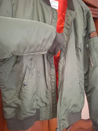 Chaqueta Schott NYC Verde Talla XXL