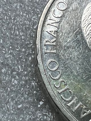 100 Pesetas Plata Franco 1966 19-70 estrellas