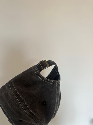 Cappellino vintage y2k grigio regolabile