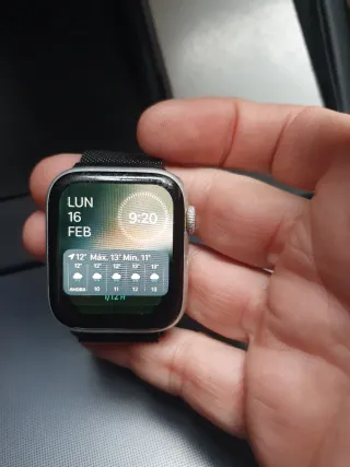 Apple Watch Serie 4 Negro/Plata