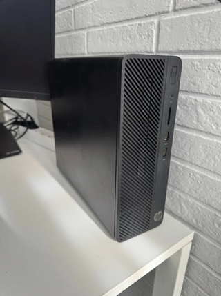 HP PC Escritorio Negro