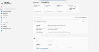 HP PC Escritorio Negro