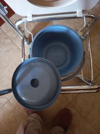 Silla de ruedas para ducha