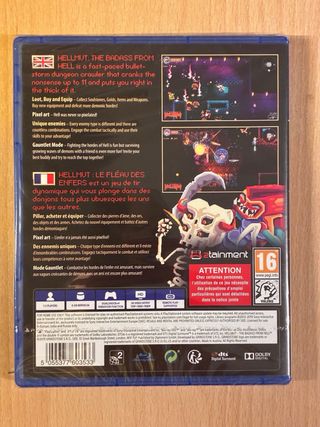 Helmut PS4 - The Badass From Hell Ps4 rare