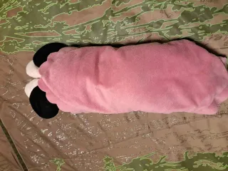 Peluche Minnie Bebé Manta Rosa