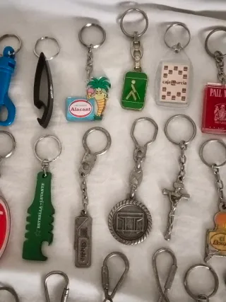60 Llaveros Vintage Años 80
