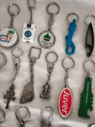 60 Llaveros Vintage Años 80