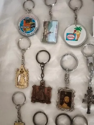 60 Llaveros Vintage Años 80