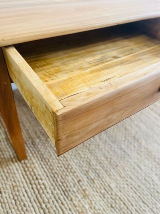 Tavolo da salotto francese anni '50 restaurato