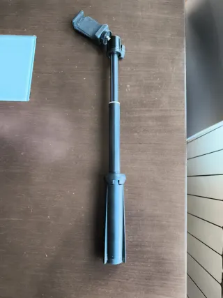 Trípode para móvil negro 30 cm