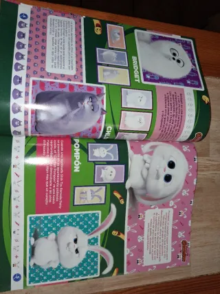 Álbum Mascotas 2 Gusanitos Risi