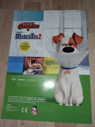Álbum Mascotas 2 Gusanitos Risi