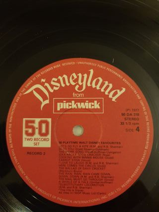 2 LP 50 Canzoni Disney - Favolose