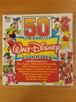 2 LP 50 Canzoni Disney - Favolose