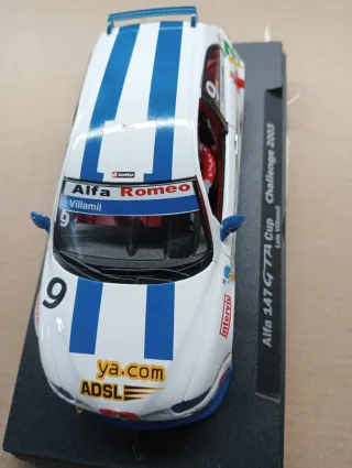 Maqueta Coche Alfa 147 GTA Cup Luis Villamil