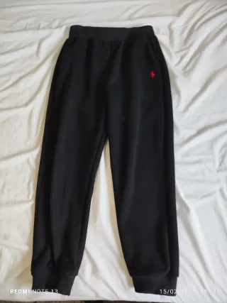 Pantalones Polo Ralph Lauren negros hombre