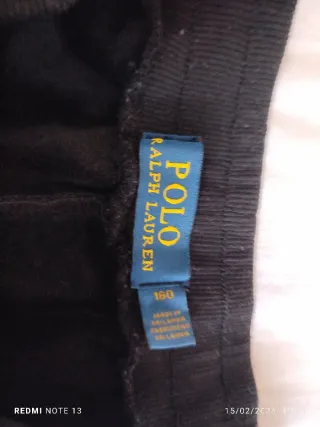 Pantalones Polo Ralph Lauren negros hombre