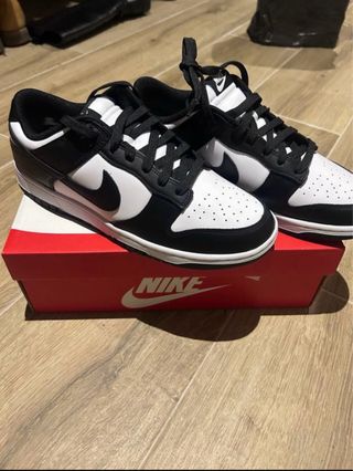 Nike Dunk Low Retro Blanco y Negro