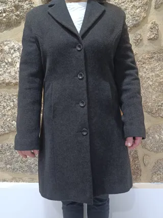 Sobretudo vintage cinza