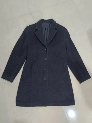 Sobretudo vintage cinza