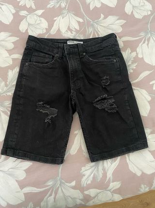 Vaquero hombre negro talla S