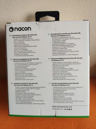 Mando Nacon Pro Compact Xbox One, series, PC.