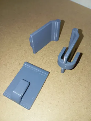 Soporte gancho riel caravana-camper